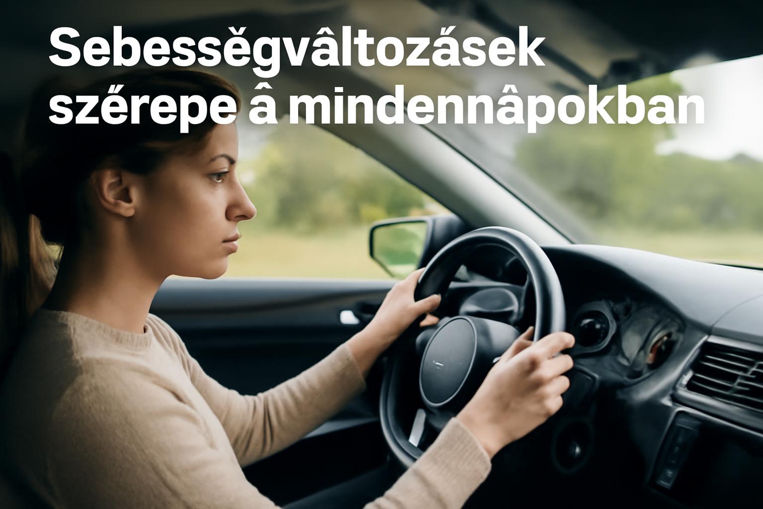 Sebességváltozások szerepe a mindennapokban