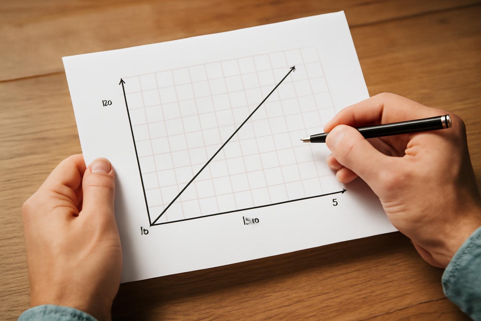 Út-idő grafikon értelmezése