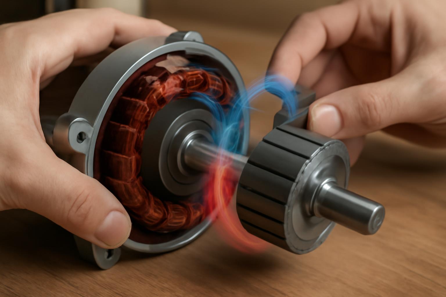 A villanymotor titka: Hogyan váltakozik a mágneses vonzás és taszítás?