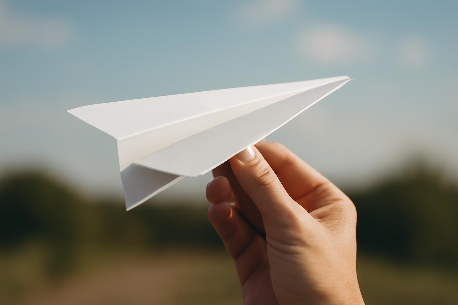 A papírrepülő aerodinamikája: Melyik szárnyforma repül a legmesszebbre?