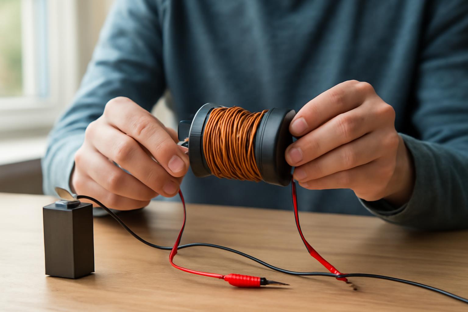 Kipróbáltuk a házi elektromágnes építését